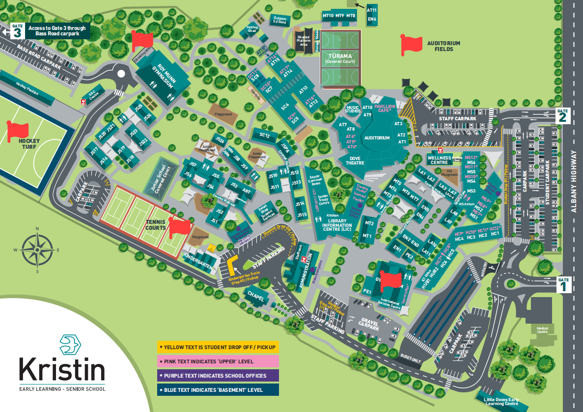 Kristion School Map